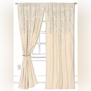 Anthropologie Marrakech Embroidered Curtain Panels ($125 for 4 panels)